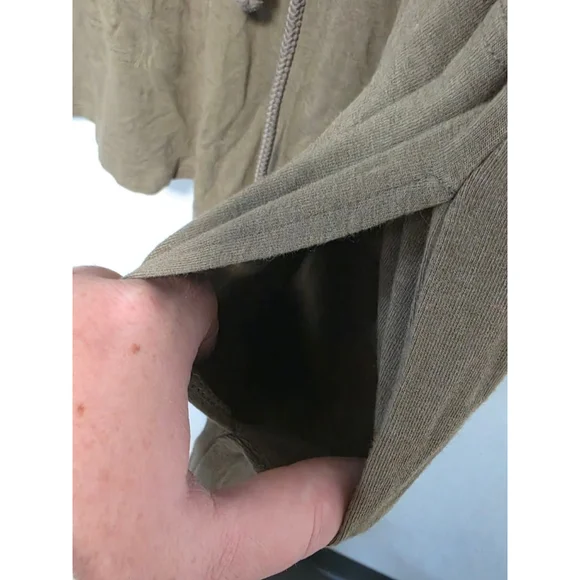 Women's Uniqlo Brown & Beige Tunic Top M - Picture 5 of 6